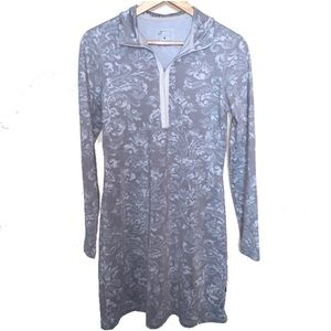 Title Nine Gray Long Sleeve Athletic Dress Small